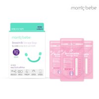 맘스베베 모유저장팩 베이직 30매 60매 90매 이중잠금/변온기능/BPA-FREE