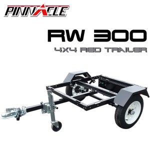 [피나클] RW300(4x4) 평판트레일러 / DIY트레일러 화물트레일러 운송트레일러 소형트레일러 캠핑트레일러 레져트레일러 카라반가능 번호판부착