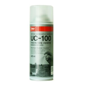 우레탄절연코팅제(투명) UC-100(420ml) 우레탄아크릴코팅제