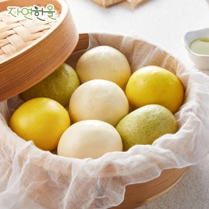 봉글앙빵 / 태백찐빵 3종 (곰취찐빵,옥수수찐빵 ,옛날찐빵) / 700g x2팩