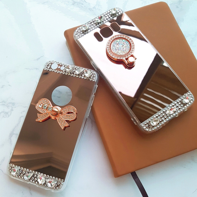 <b><p>Galaxy Note Bear Smt Ring Mirror Case s8</p></b><b><p>ギャラクシーノート8クマスマートリングミラーケースs8、iPhone 8特異s7ユニーク携帯電話</p></b><br /><br /><p align='center'>