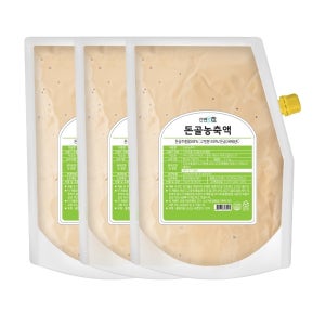 [간편한식] 국내산 돈골농축액 3kg 180인분 엑기스 감자탕 짬뽕 부대찌개 샤브샤브육수