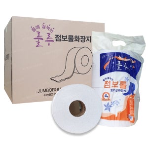 룰루 점보롤 화장지 2겹 16롤 대용량 화장실 휴지 업소용