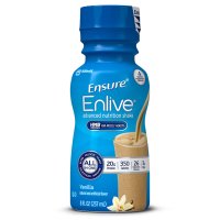 Ensure Enlive Advanced Nutrition Shake Vanilla Shakes 엔슈어 쉐이크 하이퀄리티 프로틴 바닐라맛 8floz(237g) 12개입