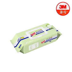 3M 베이직 더블액션 물걸레 청소포 대형 30매