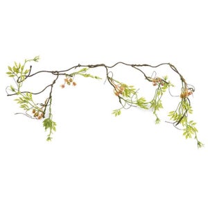 트위그 찔레 열매 넝쿨 가랜드 80cm 조화 장식 인조 갈란드 담쟁이 덩쿨 디피 덩굴 갈런드