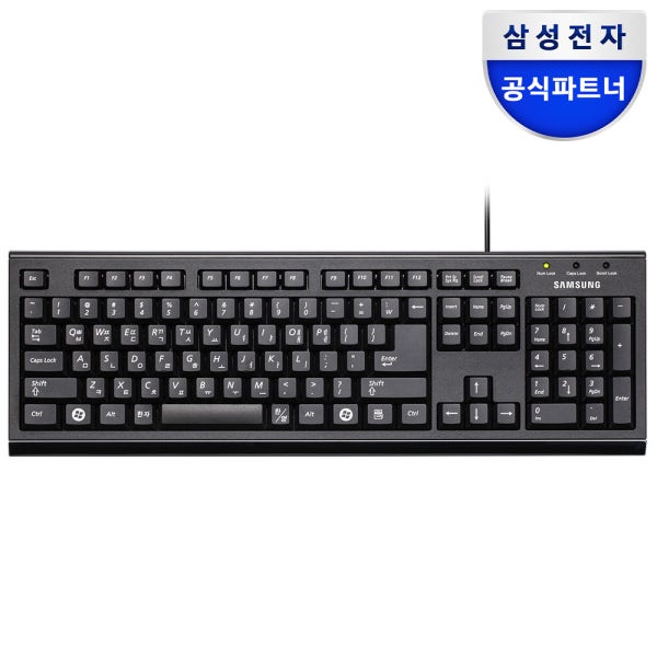 삼성전자 삼성 유선 키보드 SPA-JKA1BU 키스킨 포함 사무용 가정용
