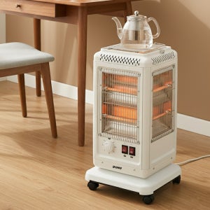 도노 가정용 전기난로 오방난로 바퀴형