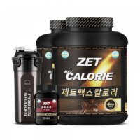 제트리션 제트맥스칼로리 (4kg) 더블패키지[체중증가 살찌는 단백질 탄수화물 게이너 헬스보충제]