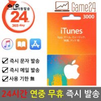 애플 일본 앱스토어 아이튠즈 선불카드 기프트카드 3000엔 애플 아이폰 Apple App Store iTunes