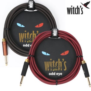 witch’s ODD EYE 기타케이블 일렉 베이스 기타잭 1.5m 일자형