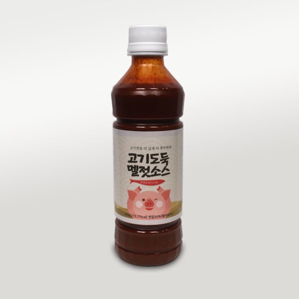 고기도둑 멜젓소스, 국내산 멸치젓갈 베이스, 국산양념 / 국내 원조 삼겹살 소스,
