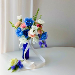 1664블랑 꽃병_블루라군,화병, 리글라스