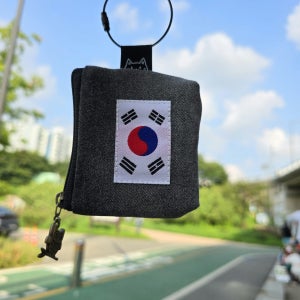 한손에 쏙 태극기 지갑&에어팟 케이스 미니파우치, 예지랑