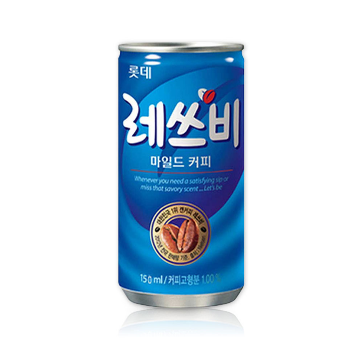 미니캔 롯데 레쓰비 마일드 커피