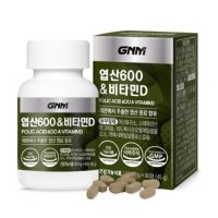 GNM자연의품격 엽산600 & 비타민D 500mg x 90정