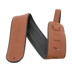 마틴기타 스트랩 Martin Strap Rolled Leather Brown (18A0028)