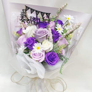 장미 비누꽃 학예회꽃다발 발표회 졸업식 선생님 꽃다발