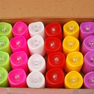 LED촛불램프(24개) LED초 크리스마스램프