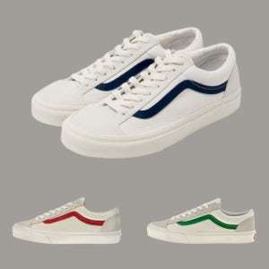 국내매장품 반스 스타일36 네이비 레드 그린