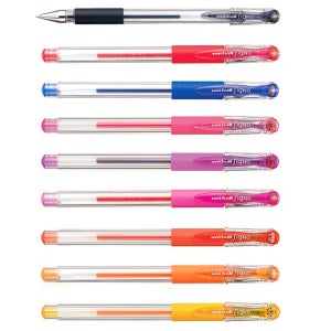 시그노 중성펜 리필심 0.5 0.28 0.38mm 유니시그노펜