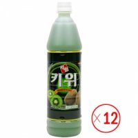 청솔 키위베이스 (835ml,청솔)x12