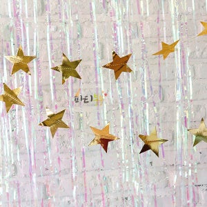 금성가랜드 / 홈파티용품 가렌더 생일축하가랜드 유광타입