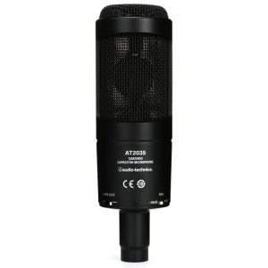AUDIOTECHNICA AT2035 레코딩 콘덴서 마이크 (고급 팝필터 포함) 매장픽업가능