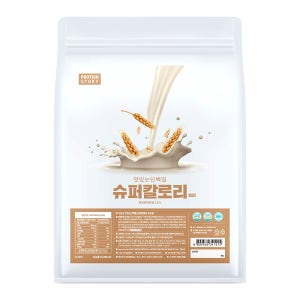 프로틴스토리 슈퍼칼로리 오트밀 4kg 체중증가 살찌는 벌크업 탄수화물 게이너 보충제