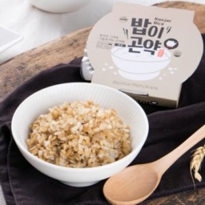 밥이곤약 귀리밥 곤약현미밥 잡곡밥 3+3 (총6팩)