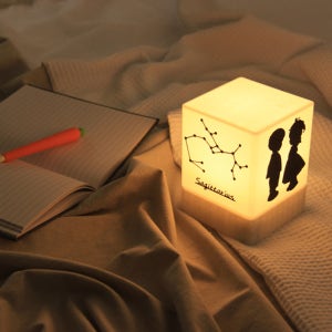 레터링 드로잉 무드램프 LED 건전지 터치식 무드등 무선 조명