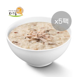 다림죽 영양닭죽500g, 5팩