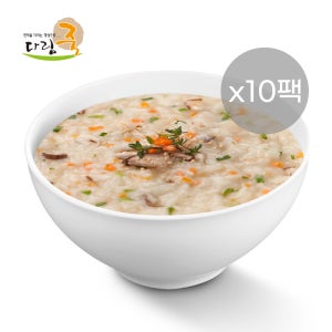 다림죽 야채죽 500g, 10팩