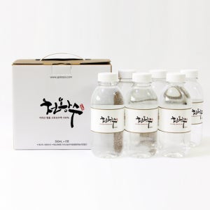 [지리산농부마을] 지리산 고로쇠수액 천왕수 500mlx6병 / 2026 고로쇠물
