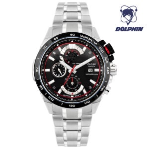 돌핀 크로노그래프 남자 메탈시계 DP 536-8