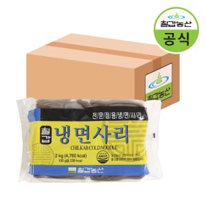 칠갑농산 냉면사리 2kg 1박스 (6개입)