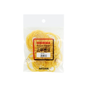 노란고무줄 고무밴드 대용량 고무줄