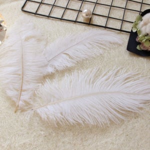 화이트 깃털 인테리어 파티 감성 촬영 카페 소품 마크라메