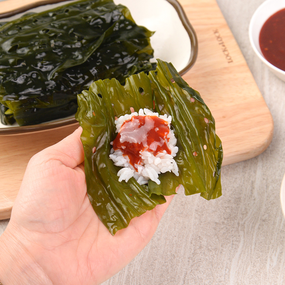 완도맘 데친 <b>곰피</b>미역 120gx5팩 쇠미역 톳 꼬시래기 미역 바로먹는 손질된 <b>곰피</b>