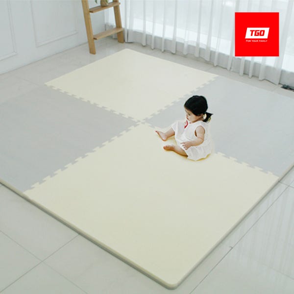티지오매트 방방 퍼즐매트 층간소음매트 놀이방 거실 복도 아기 유아 50x50x3cm(4장)
