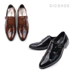딕슈 남자정장구두 더블몽크스트랩 수제화