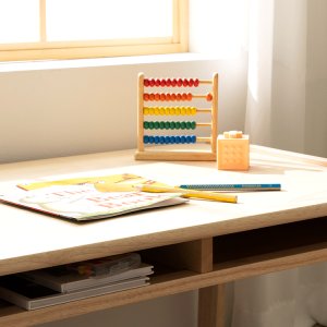 야마토야 노스타3 책상 유아 아기 원목 높이조절 테이블