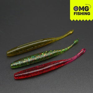 오마이갓피싱 자블래 8.9cm(3.5인치) 소프트베이트 저크베이트 웜 배스 다운샷웜