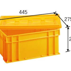 엔피씨 내쇼날 플라스틱 NTC-102 산업용 공구상자 2호 18L 고강도 부품 보관함 운반상자