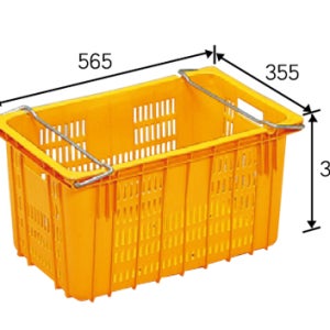 엔피씨 내쇼날 플라스틱 NAP113 과일상자 플라스틱 바구니 A형 (565×355×305mm / 42L)