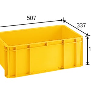엔피씨 내쇼날 플라스틱 NTC-108 산업용 전자부품상자 5호 24L 고강도 적재 운반 박스