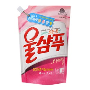 애경산업 애경 울샴푸오리지날리필 1400L 중성세제