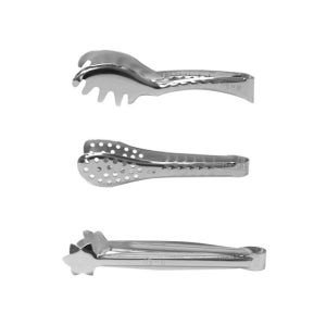 캠핑용 스텐 집게 샐러드 디저트 파스타 3size