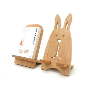 CNC 프리미엄 원목 책전시용 도서거치대 2가지 종류