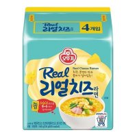 오뚜기 리얼 치즈 라면 135G*4입